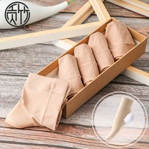 Gongzhu glass silk anti-crack socks Ice silk anti-heel dry socks Womens stockings thin cotton summer thin heel type