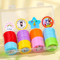 Plastic coins custom points tax exchange card chip coins custom primary school kindergarten bonus coins custom-made you are awesome