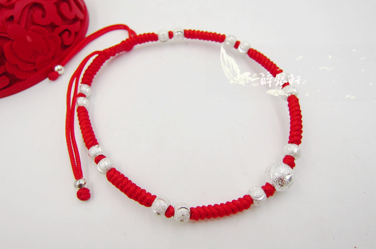 Bracelet de cheville Couple en Argenterie - Ref 3103928 Image 10