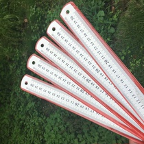 Straight steel ruler tie chi zi 20cm