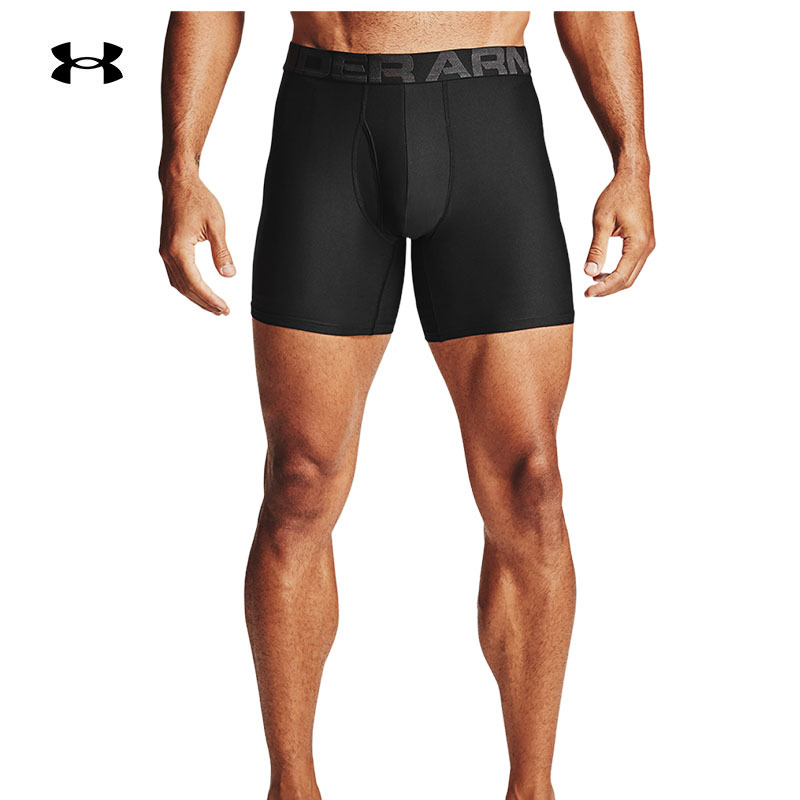 Under Armor Ua Tech Men's 6inch Sports Casual Running Fitness Quick-Drying Underwear - 2 Pack 1363619