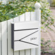 ຕູ້ຈົດຫມາຍເອີຣົບທີ່ທັນສະໄຫມ villa ນອກ mailbox ຄວາມຄິດເຫັນຂະຫນາດໃຫຍ່ ກ່ອງຈົດຫມາຍກາງແຈ້ງສ້າງສັນຮູບພາບ custom ແລະກ່ອງຂໍ້ຄວາມ