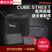 Loa guitar gỗ Roland CUBE STREET EX hát loa đường phố ngoài trời bài hát dân gian âm thanh di động - Loa loa