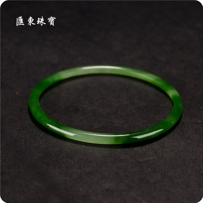 Huidong Jewelry Hetian Jade Jadeite Bracelet, Thin Strip Bracelet, Ice Base, Thin Round Strip, Narrow Strip, Wide Strip, Full Green, Bright Green, Spinach Green Huidong Jewelry Hetian Jade Jadeite Bracelet, Thin Strip Bracelet, Ice Base, Thin Round Strip, Narrow Strip, Wide Strip, Full Green, Bright Green, Spinach Green