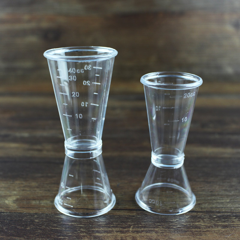 Milk tea appliances plastic double heads resin with an ounce cup of wine-digestion cup cup oz cup of cup oz cup