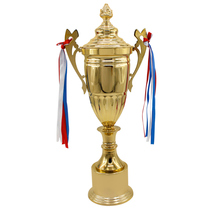 Metal trophy custom football Basketball champion Champions League trophy Big ear trophy wholesale production Badminton game