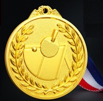 Table tennis medals factory direct free lettering metal medals high-grade medals customized