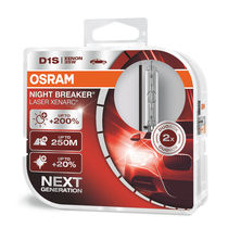 OSRAM Nightwalker Xenon Lamp XNL 200% D1S D2S D3S D4S 4800K HID Bulb
