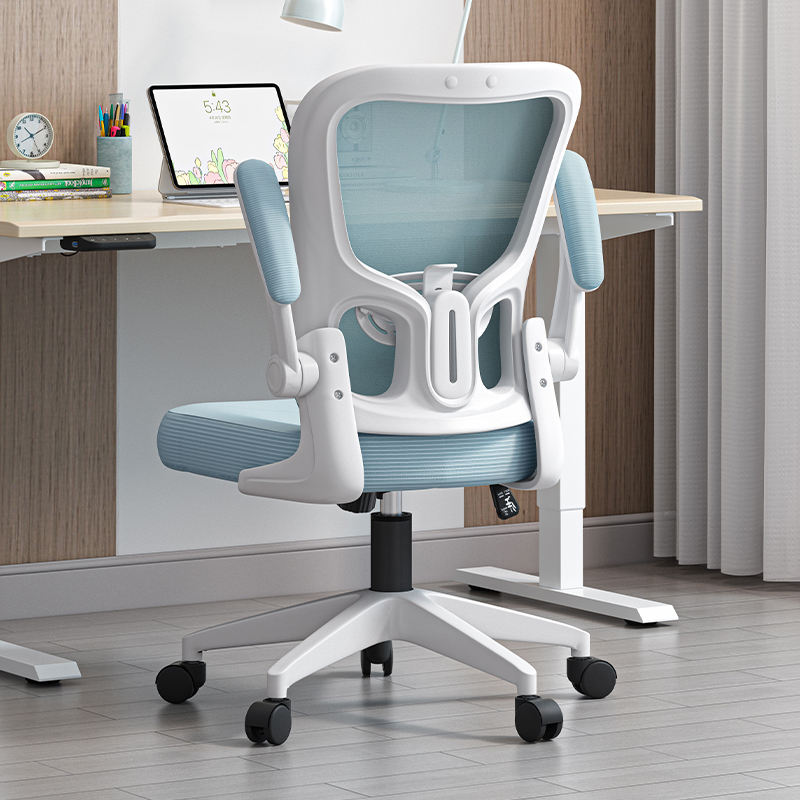 Study Chair, Comfortable for Long Periods of Sitting, Ergonomic Computer Chair for Children, Junior High School Students, Home Desk, Special for Writing Homework