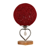 Красная праздничнная настольная лампа для влюбленных, креативный фонарь для кровати, креативный подарок