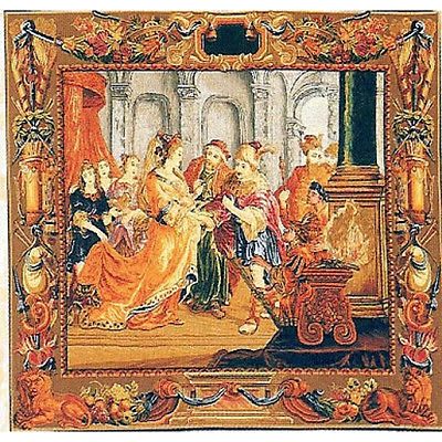 Mua Phục hưng Art Deco Phòng khách Phòng ngủ Trang chủ Tấm thảm treo tường Ví Su - Tapestry thảm decor vintage