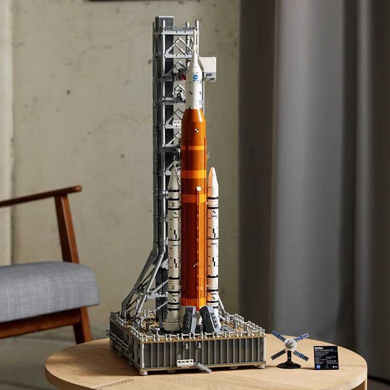Nasa Artemis Rocket Space Launch System Icons Series Boys' Building Block Toy Model