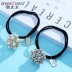 Bà Zhang buộc tóc mới dây thun giả ngọc trai rhinestone sợi dây tóc tinh tế nữ đơn giản ngọt ngào vòng đeo tóc - Phụ kiện tóc