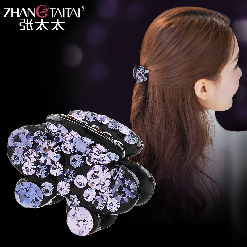 Small grab clip Korean simple clip headdress bangs clip hairpin rhinestone hairpin hair clip hair clip hair clip sweet hair ornament