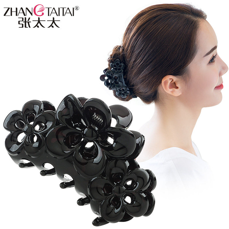 Mrs. Zhang adult hair accessories South Korea dish hair artifact large clip grip female hairpin hairpin headdress clip