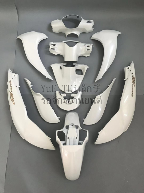 Original Imported Shmode125 Small S Sh125 Full Car Shell Full Car Plate White 13-19 Years