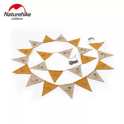 Naturehike Camping atmosphere Pennant Camping party decoration Holiday team birthday small flag