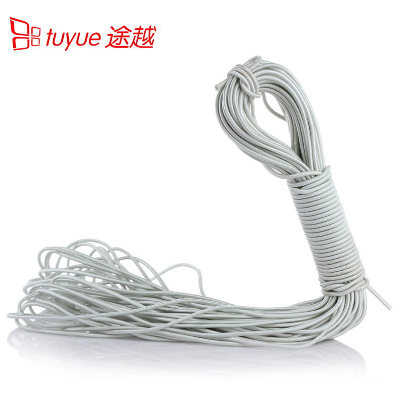 Tuyue tent pole rubber band Tent accessories Mosquito net elastic band Elastic rope rubber band pull constant 1 yuan 1 meter