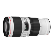 Canon SLR lens EF 70-200mm f 4L IS II USM red circle professional second generation upgrade