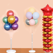 Shop celebration opening event decoration dolphin aluminum film balloon column landing children birthday party shop shopping mall layout