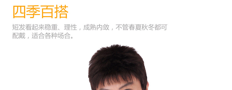 Perruque      cheveux raides Court - Ref 2613747 Image 26