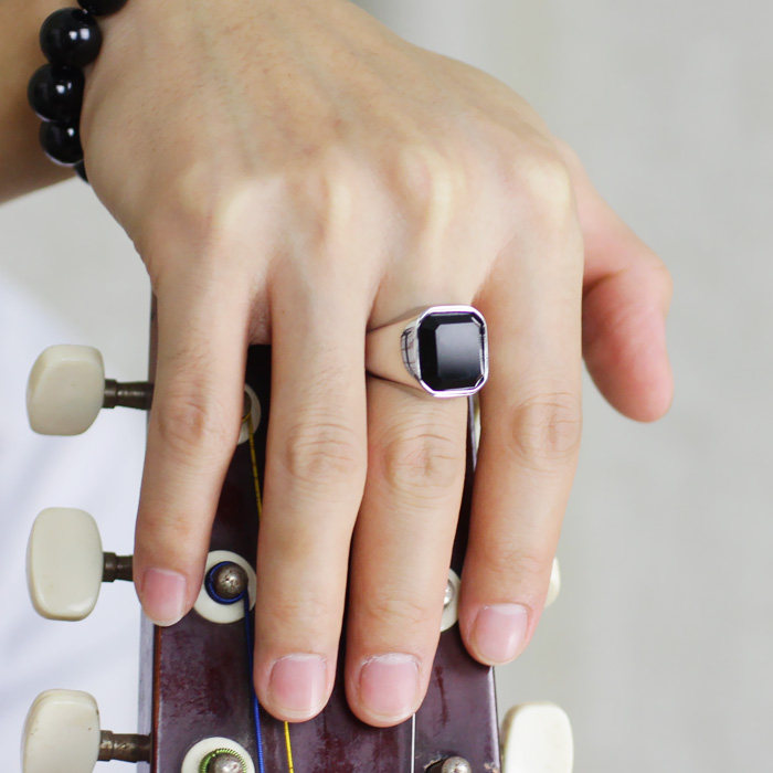 Bague homme OTHER   en Acier au titane - Ref 3087808 Image 8