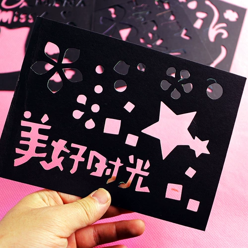 Шаблон, гаечный ключ, фотоальбом с аксессуарами, доска для рисования, «сделай сам»