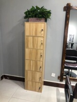  Storage bag cabinet with door and lock locker Storage bag cabinet Student classroom bookcase Office file cabinet Combination bookshelf