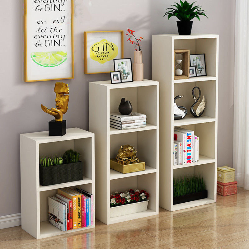 Simple Storage Cabinet Student Bookcase Classroom Storage Cabinet Locker cabinet Cosmetic Desk Finishing Cabinet of Cosmetic Desk