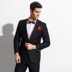 Shanshan Phù hợp với nam giới Slim Business Váy đen Váy cưới thoi trang nam Suit phù hợp