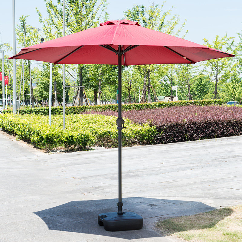 UYouyou outdoor beach umbrella Courtyard Umbrella Outdoor Straight Umbrella Large Beach Beach Umbrella Swing Stall Umbrella Side Security Guard Booth