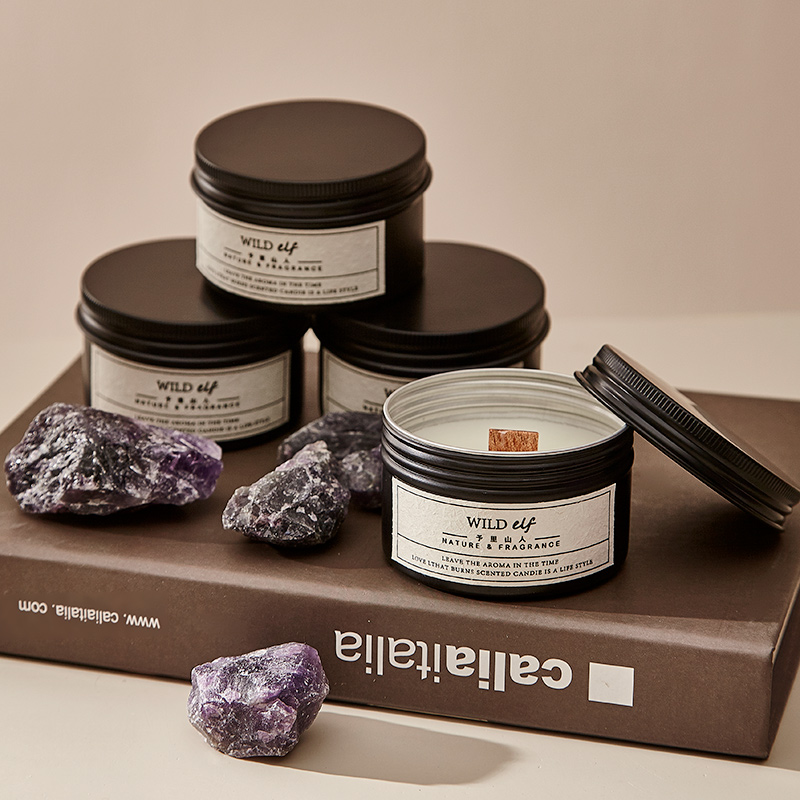 Yori Mountain People White Sketch Series Incense Candle Gift Box Calming Sleep for Sleeping Indoors Lasting Little senior Gift