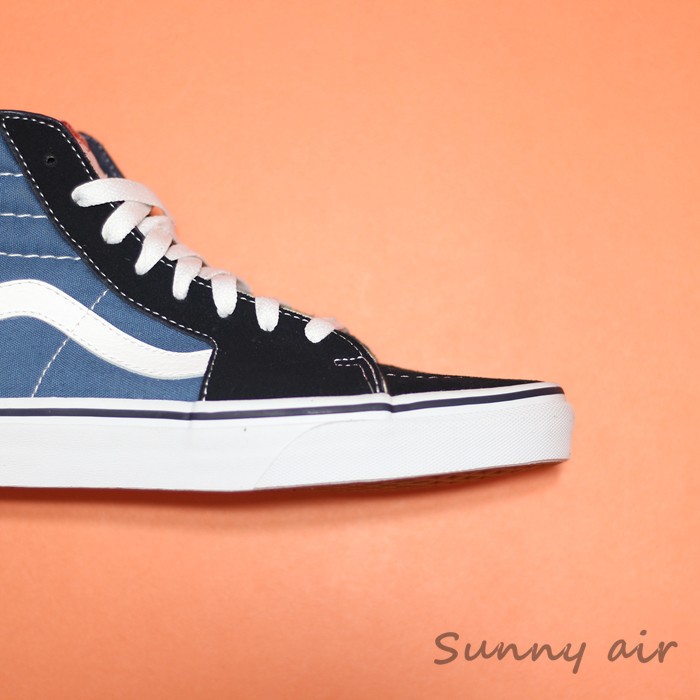 [Điểm nắng] Giày nam và nữ SK8-HI màu xanh hải quân Vans Giày cao gót thông thường Giày cao gót thông thường VN-0D5INVY giày thể thao nữ nike