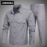 Летний хлопковый тонкий лонгслив для работы, штаны, рабочая одежда, делается под заказ