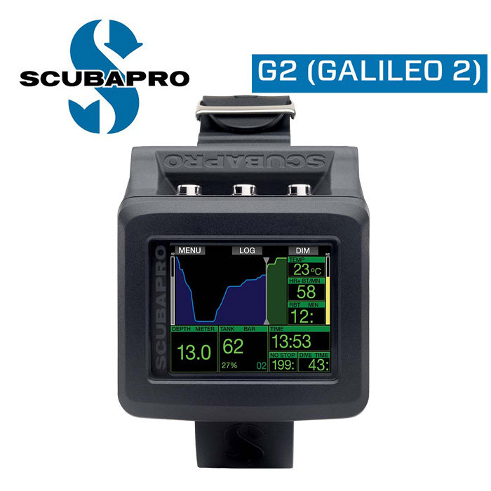 SCUBAPRO G2 (GALILEO2) diving computer table supports water lung CCR side hanging free subduction sensor