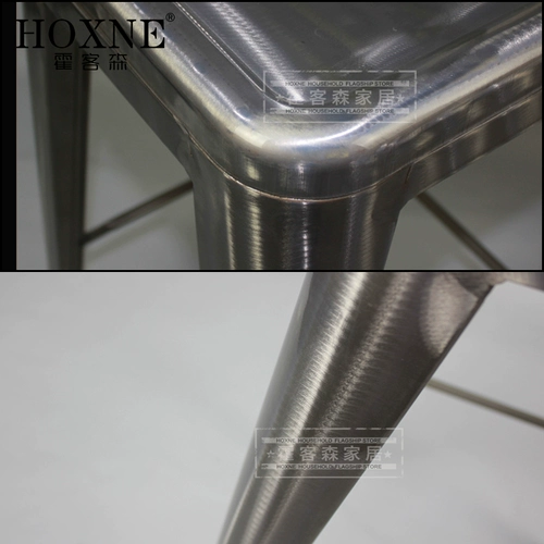 Hokeson Custom Bar Стул европейский стиль бар -стул простой высокий стул с высоким металлическим нордическим летним стулом