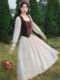 French pastoral style photo suit retro Mori style layered dress niche design sense palace Lolita dress