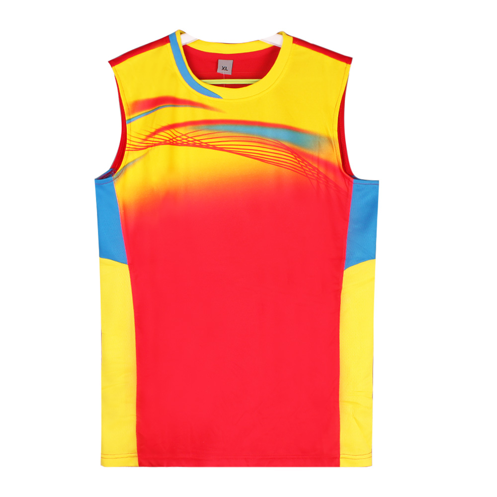 sleeveless badminton jersey