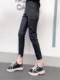 Ready in stock) European Station 2023 Early Spring New Solid Color Slim Fit Carrot Pants Fashion Trendy PU Leather Pants Women's Matte