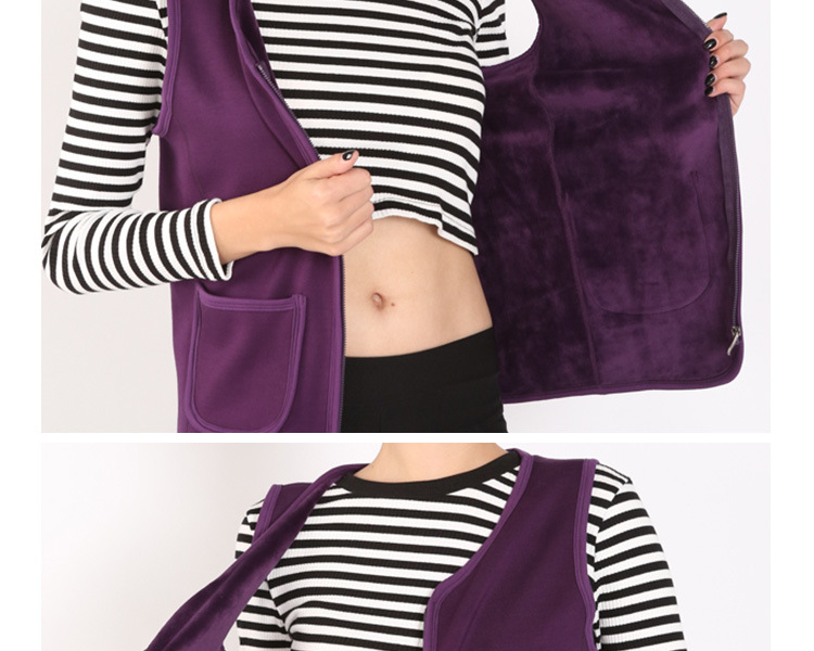 Áo vest nữ trung niên ngắn nữ mùa đông 2017 mới size lớn 200 pounds chất béo mm cộng với áo vest nhung ấm áp áo phao nữ hàng hiệu