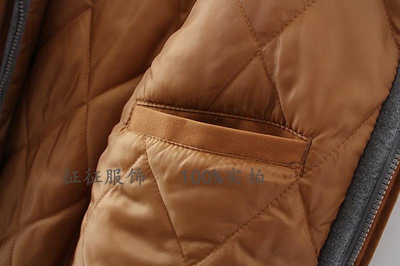 Châu Âu độc thân mùa thu và mùa đông nam giả hai mảnh áo khoác dụng cụ giản dị áo khoác cotton mỏng trùm đầu hip hop kích thước lớn áo khoác nam 2021