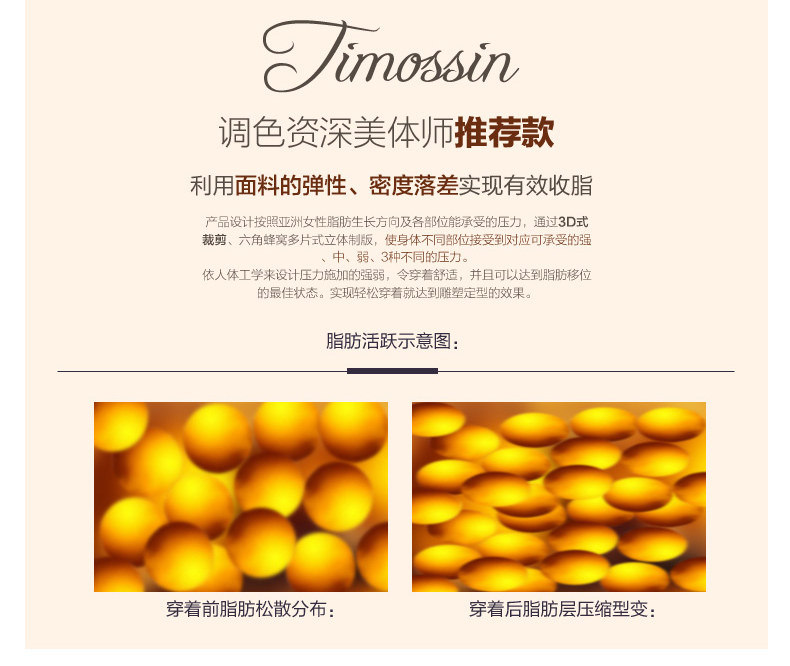 Body TIMOSSIN TSSSY6625 en nylon - Ref 648533 Image 8