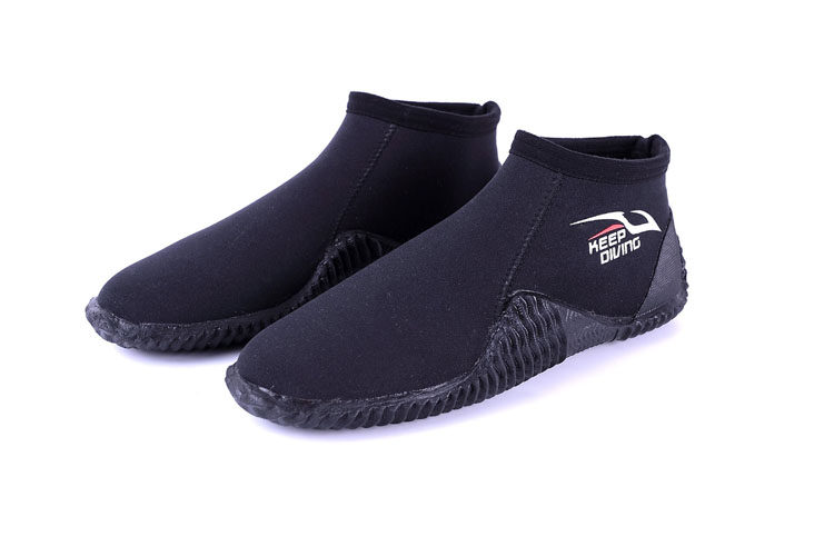 4mm Boots Thin Bottom Diving Boots Low Help Snorkeling Warm Diving Shoes Men And Women Anti-Stab Non-slip Beach Surf Shoes