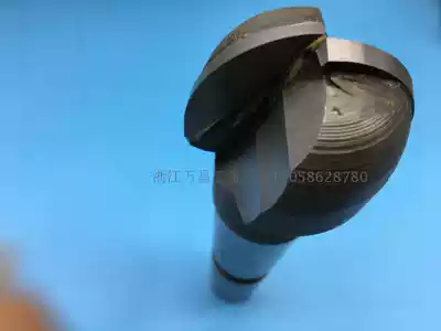 Alloy-studded tungsten steel taper shank ball head milling outer R knife R10 R12 R15 R16 R18 R20 Non-standard customization