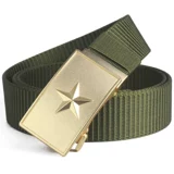 Нейлоновый ремень, пряжка, джинсы, простой и элегантный дизайн, увеличенная толщина