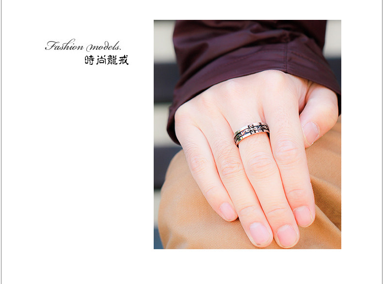 Bague homme en Acier au titane - Ref 3086997 Image 32