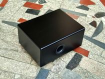 diy homemade double 6 5 black flat inverted subwoofer 100-120W kit push needs to be booked