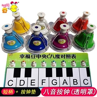 Прозрачная крышка (короткая ручка) восьмитональные часы + клавиатура