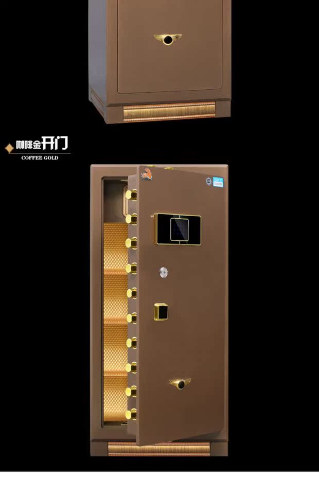 Tiger lớn an toàn 1,8 m 3c chứng nhận nhà văn phòng tường vô hình chống trộm cửa đơn an toàn điện tử