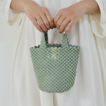 Tea Green original design fluorite cute portable multi-color small bag diy material bag